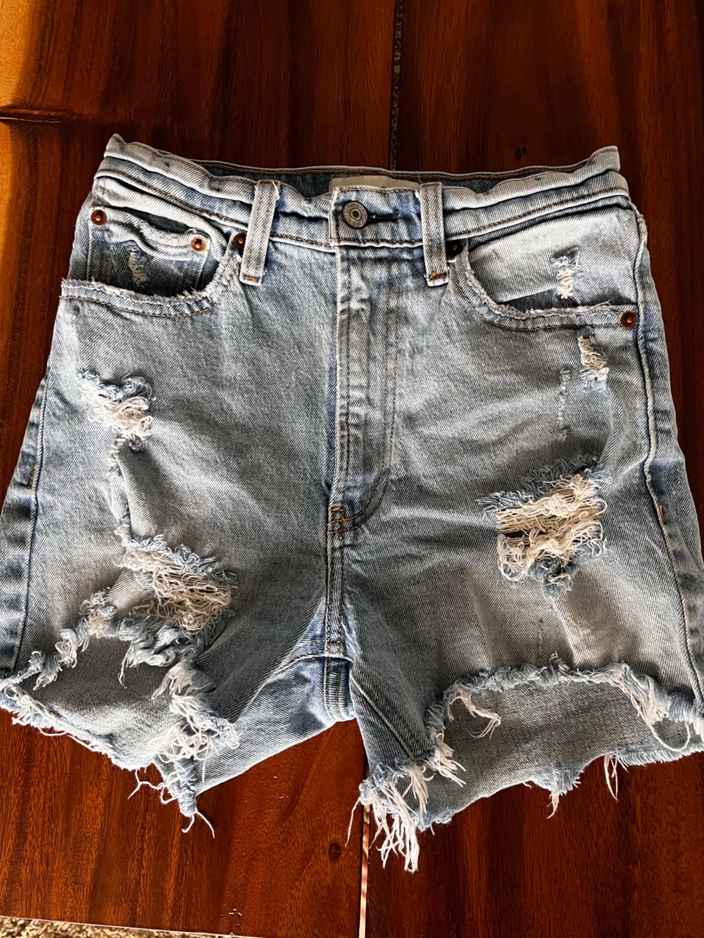 Abercrombie & Fitch High Rise 4” Short